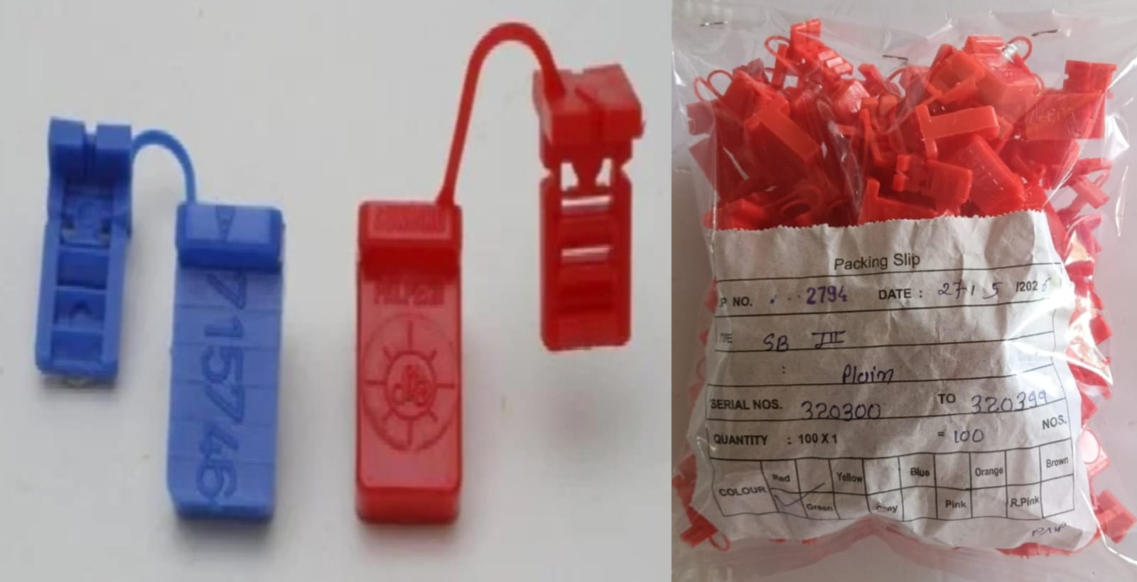 019 Plastics Seals SB-III
